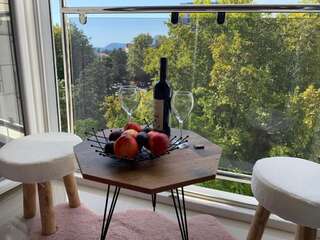 Апартаменты Sea&Center Lux Бар Номер-студио с диваном-кроватью-12